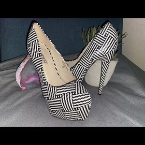 4inch zig zag stilettos